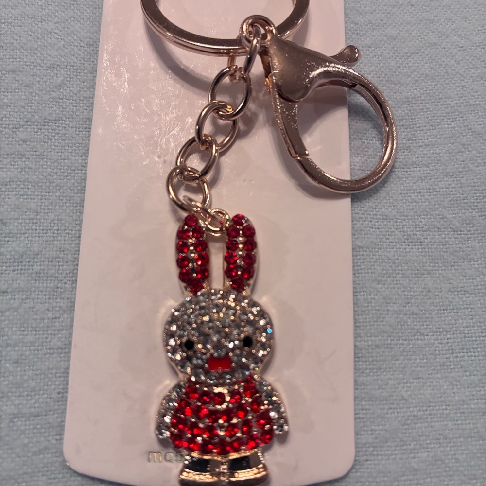 Mint Bunny Keychain/Bag charm